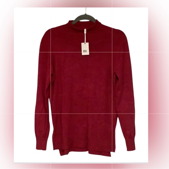 Vila Milano Red Long sleeve Sweater - Picture 1 of 9